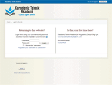 Tablet Screenshot of karadenizteknikkurs.com